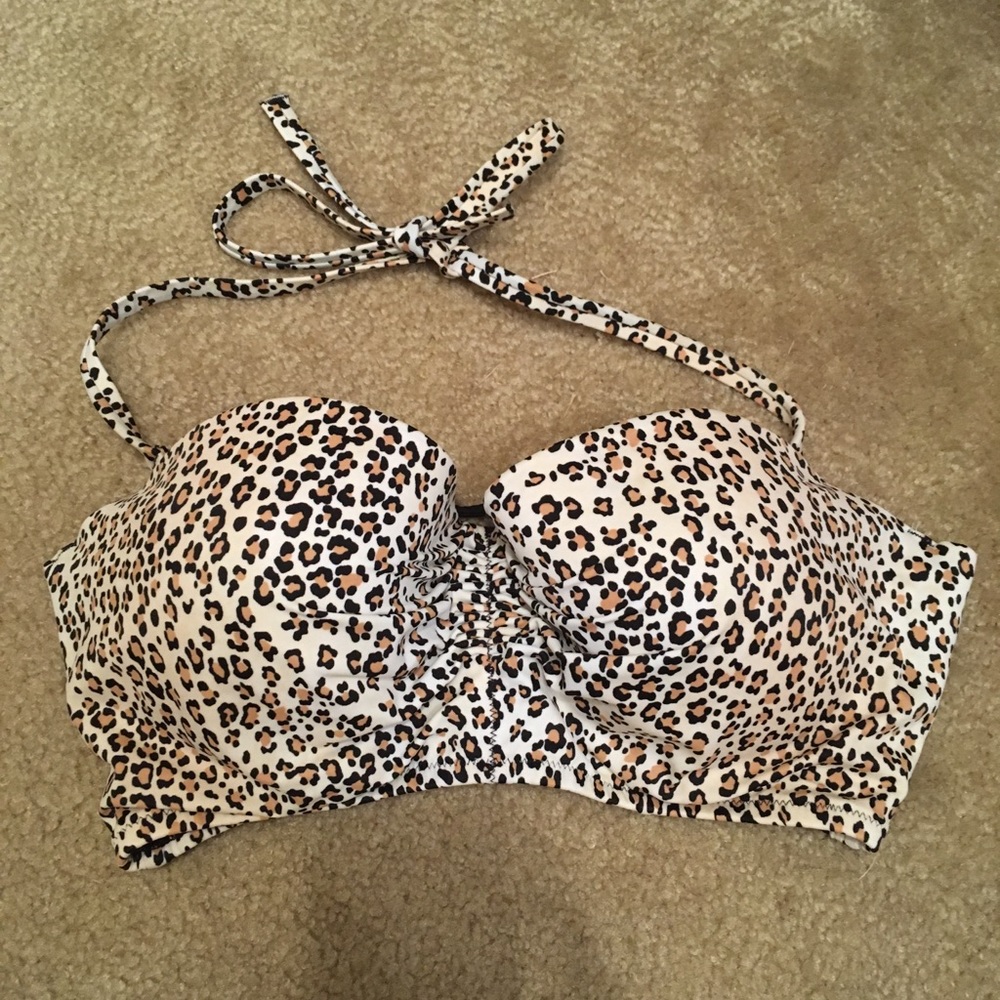 Victoria’s Secret cheetah bikini. 34DD